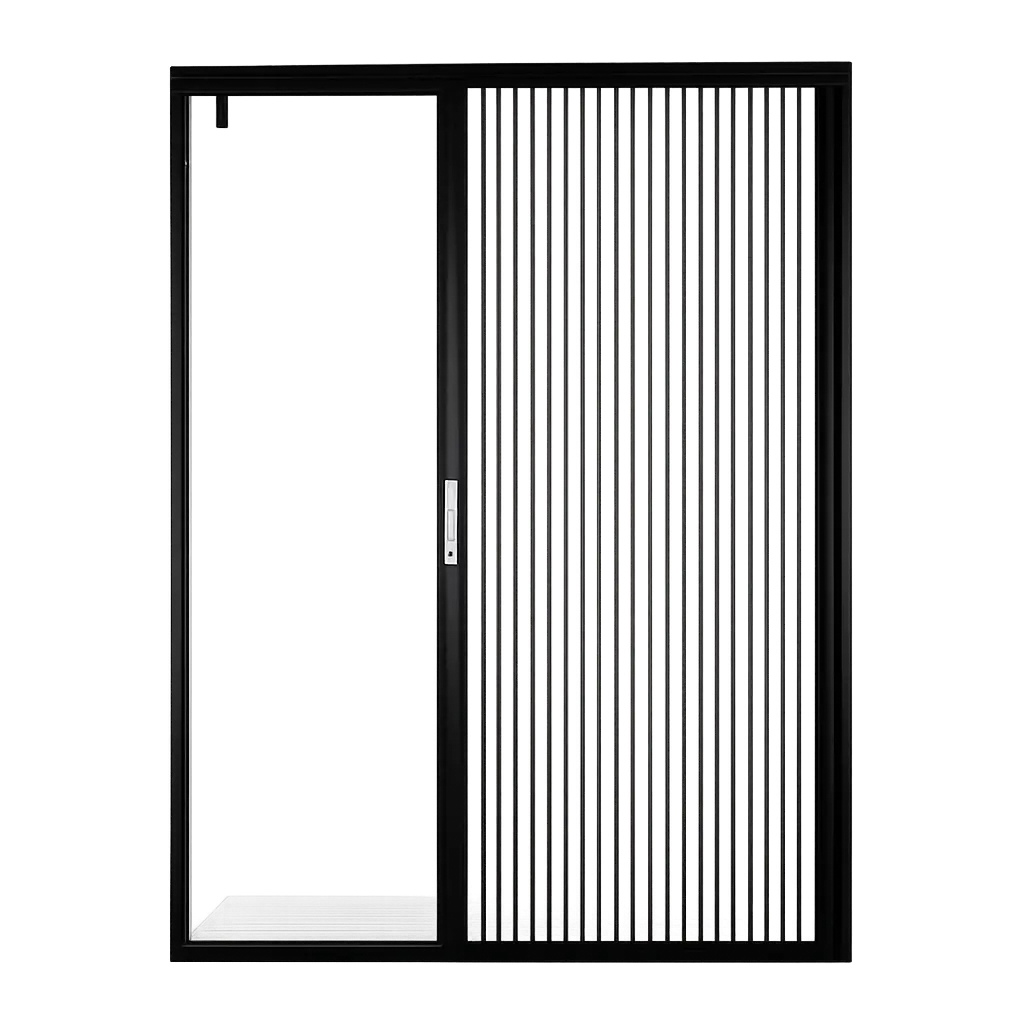 Modern Aluminum Security Sliding Mosquito Mesh Door for Home and Office - View 3