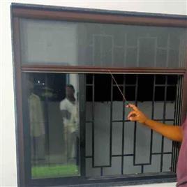 Roll Down Mosquito Screen Wind Proof