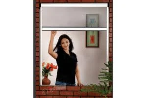 Roll Down Mosquito Screen Wind Proof - View 3